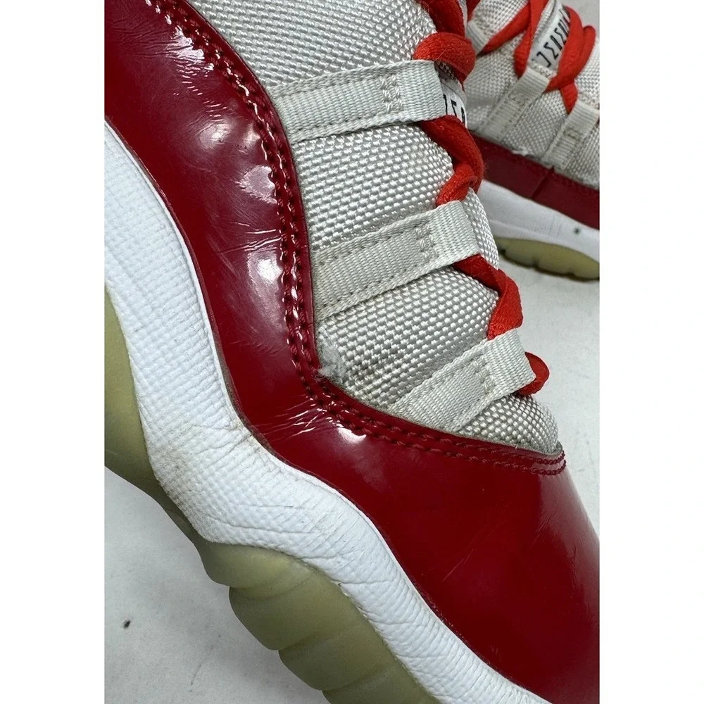 Nike Air Jordan 11 Retro Cherry 2022 378038-116 Size 6.5y‎ / Women's 8 Shoes